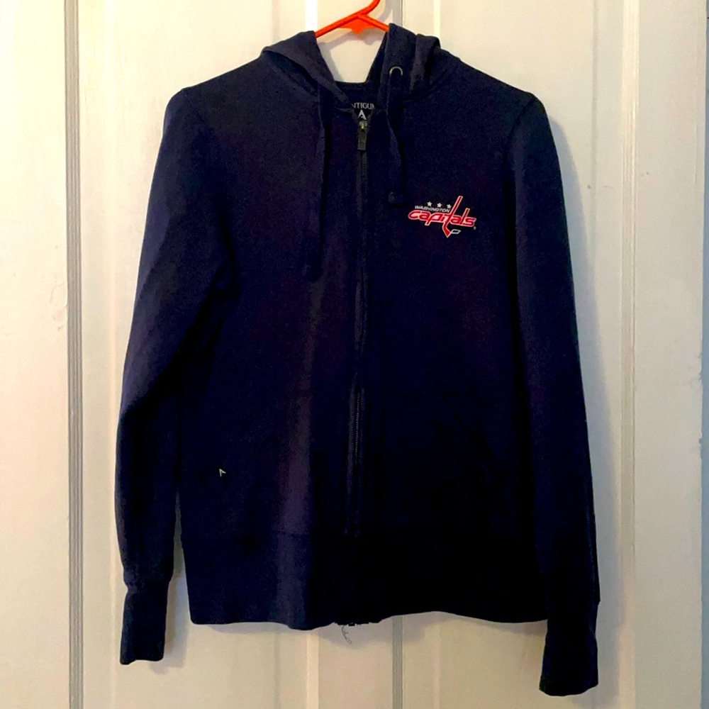 Washington Capitals Zip-up Hooded Sweatshirt